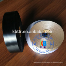 Custom blank 30mm 100% weißes Ripsband mit geschlitztem Polyester-Satinband